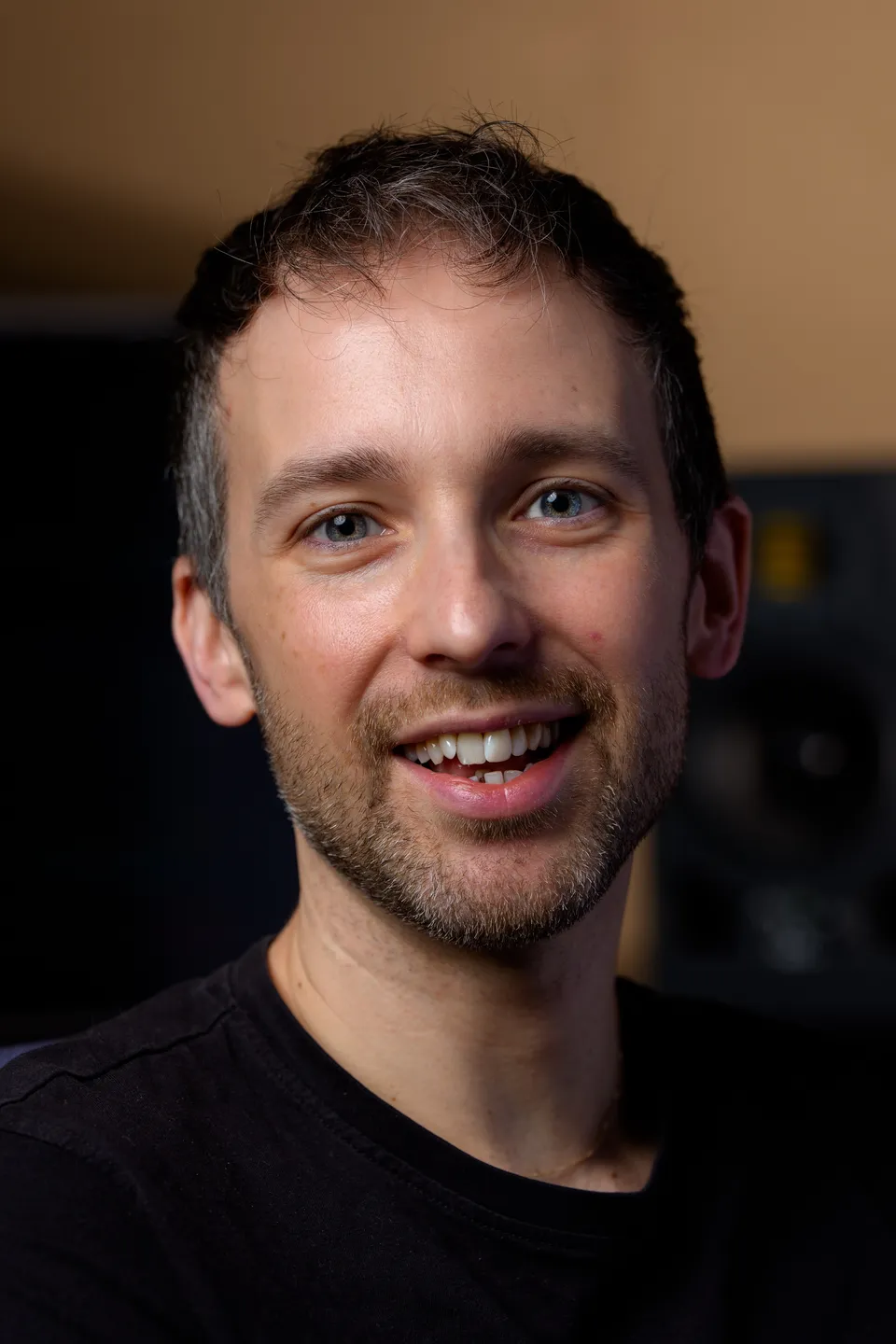 Portrait with soft natural light