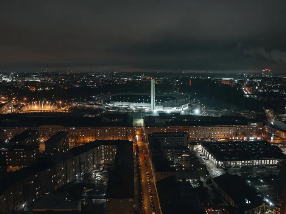 Aerial photography sample